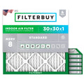 30x30x1 Air Filter MERV 8 Dust & Allergy Defense (6-Pack)