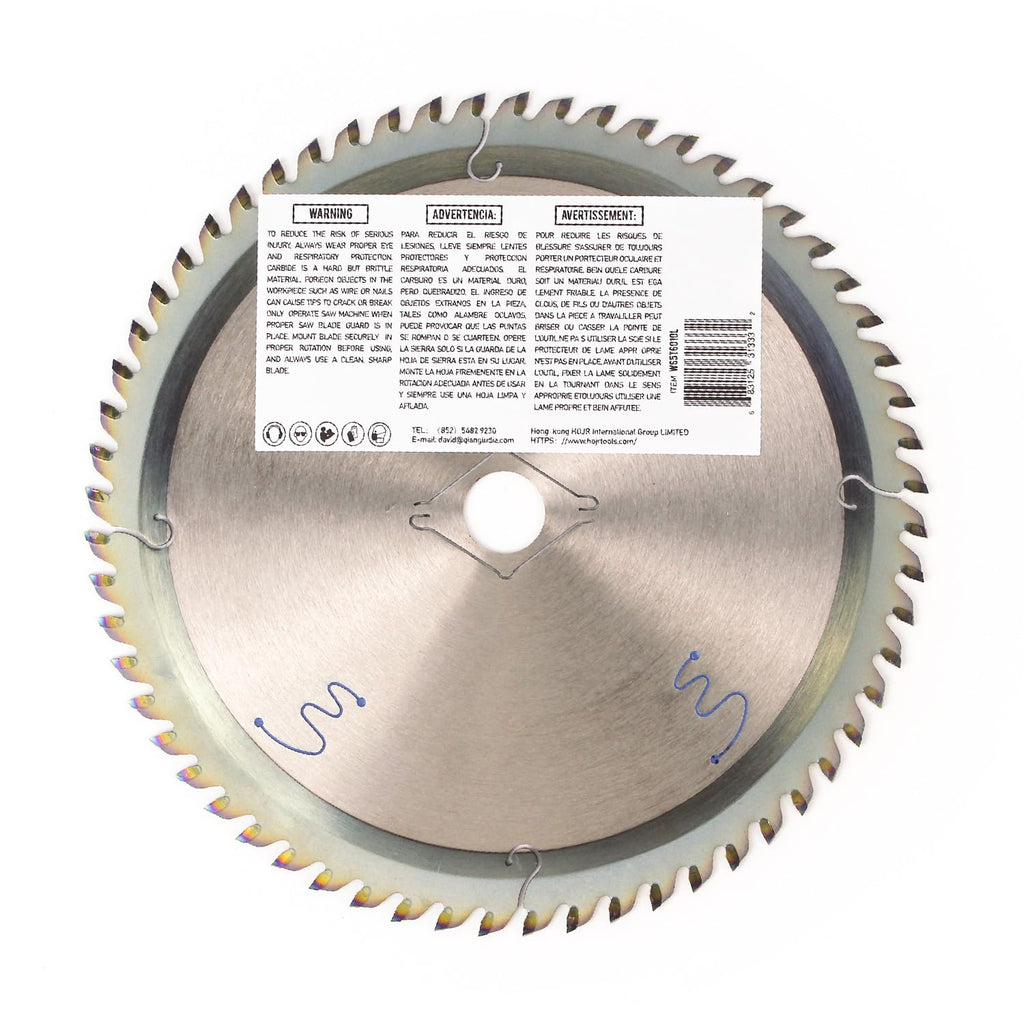 HOJR Circular Saw Blades Woodworking TA Series,6-1/2" 60-Tooth 5/8" Arbor, Ultra Finish/GeneralPurpose,Special Anti-Thermal Adhesion Coating on Cutting Head -TA, 6-1/2" 60T TA.