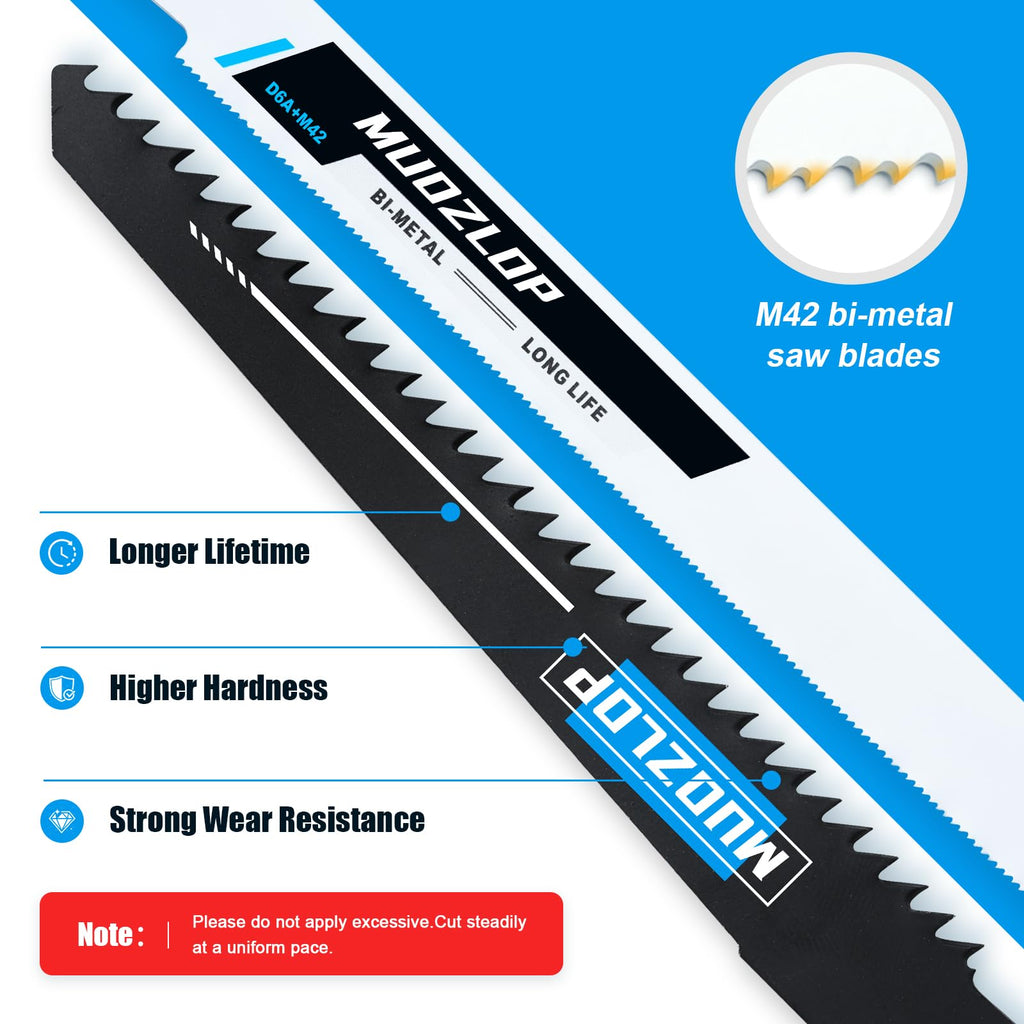 MUOZLOP 35 Pack Reciprocating Saw Blades Set