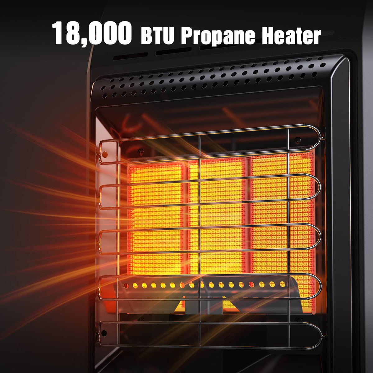 Propane Heater 18000 BTU Outdoor Propane Cabinet Heater Portable