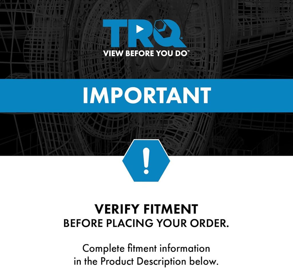 TRQ Headlight Assembly Set NI2502156 NI2503156