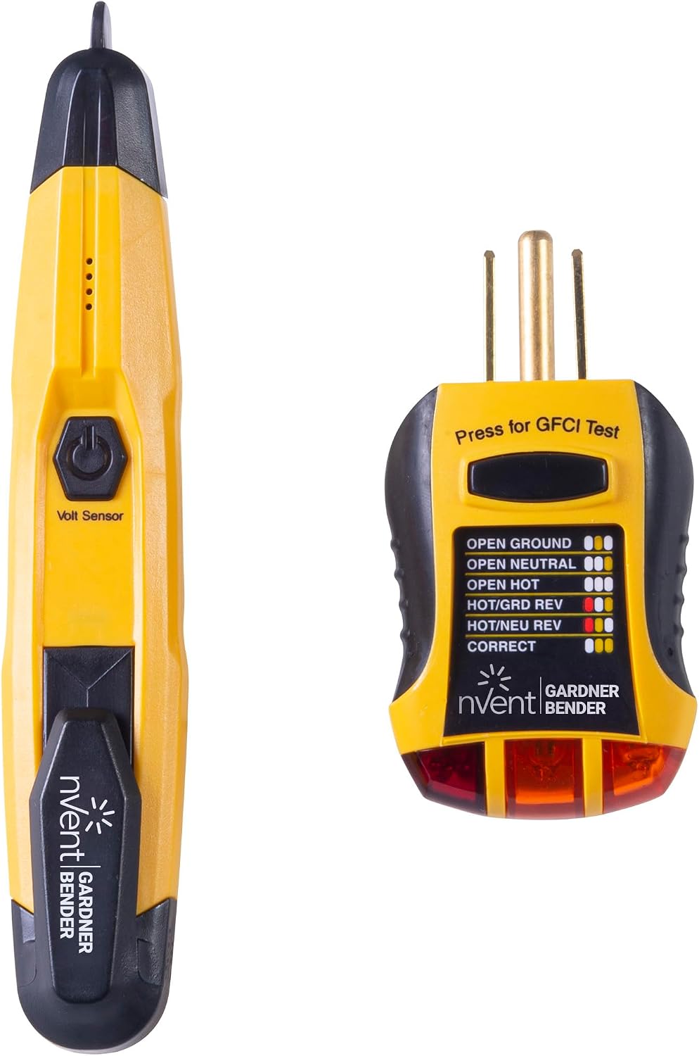 Instruments STK001 Non-Contact Voltage Tester (VD6504) & GFCI Outlet / Receptacle Tester (GFI6302) Kit, Electrical AC
