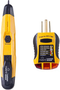 Instruments STK001 Non-Contact Voltage Tester (VD6504) & GFCI Outlet / Receptacle Tester (GFI6302) Kit, Electrical AC