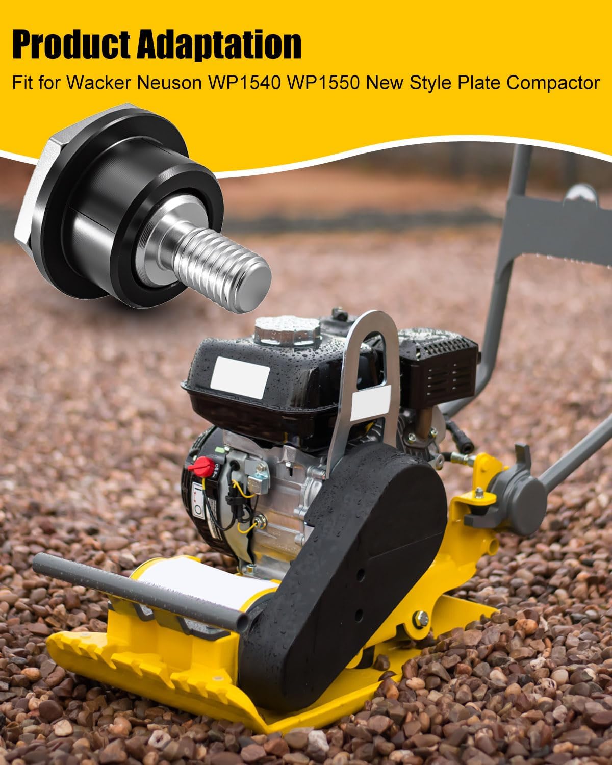 Handle Bushing Fit for Wacker Neuson WP1540 WP1550 NewStyle Plate Compactor