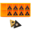 Tanomate Turning Inserts TCMT32.51(TCMT16T304) for Steel Semi-Finish 10 Pcs