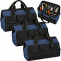 3 Pack 16 Inch Tool Bags, Classic, Blue