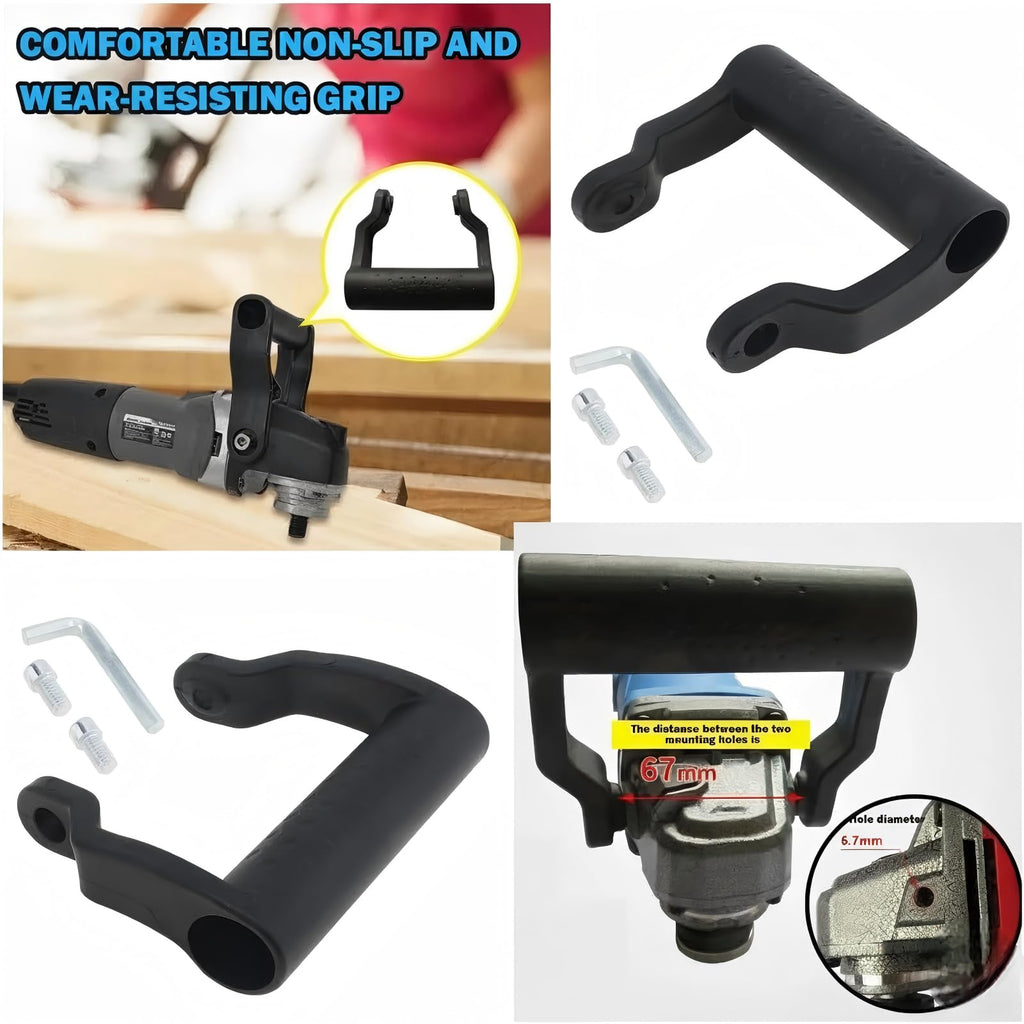 Viongna Angle Grinder Handle Replacement U-shaped Anti-Slip Ring Handles