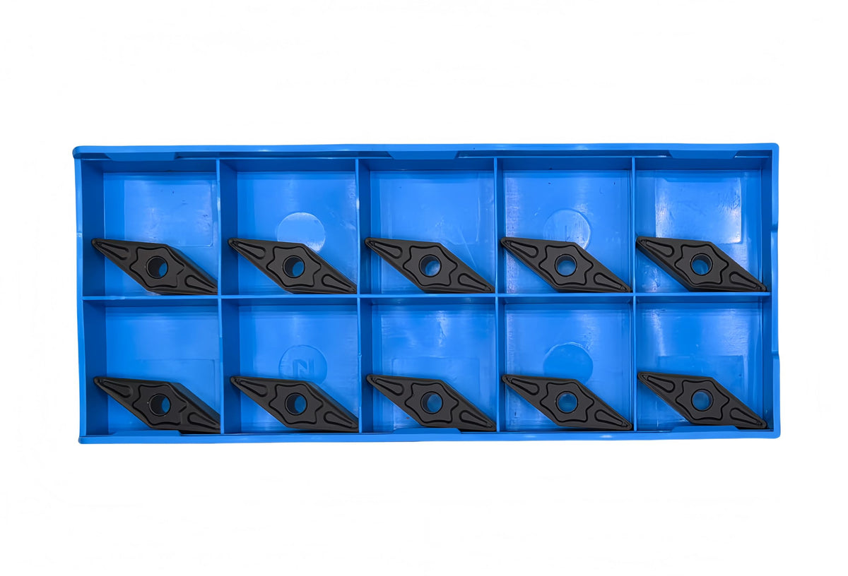 FomaSP VNMG332/VNMG160408-MD CNC Carbide Turning Inserts for Semi-Finishing Steel Cutting,10 PCS.