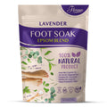 Foot Soak Blend Epsom Salt with Lavender 14.1 oz - Calming Foot Bath Salt, Relax & Renew Tired Feet, Soothe Soreness