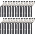 Rivulet 40PCS HSS Deburring Blades (BS1010) – M2 High-Speed Steel Rotary Burr Removal – Industrial Grade HRC 62-67 – 360° Swivel Reamer Tool for Metal, PVC, Copper Pipes & 3D Prints
