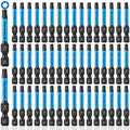 50-Pack T25 Torx Bits for Impact Driver, 2-Inch Magnetic T25 Bit Set
