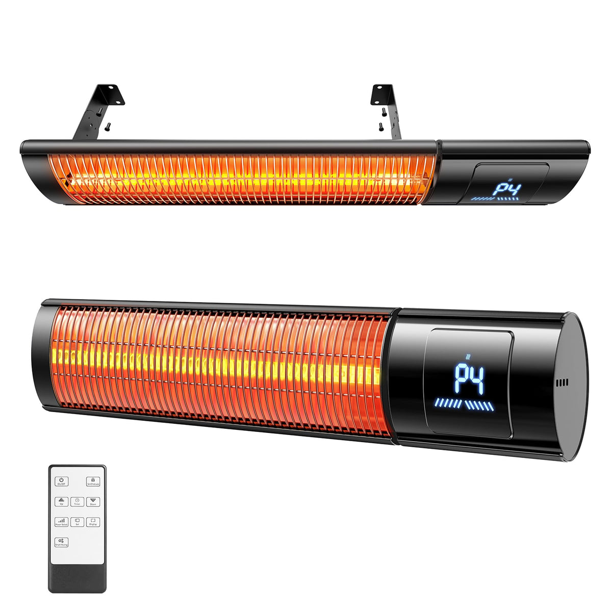 1500W Outdoor Electric Infrared Heater for Garage Patio Porch & Backyard