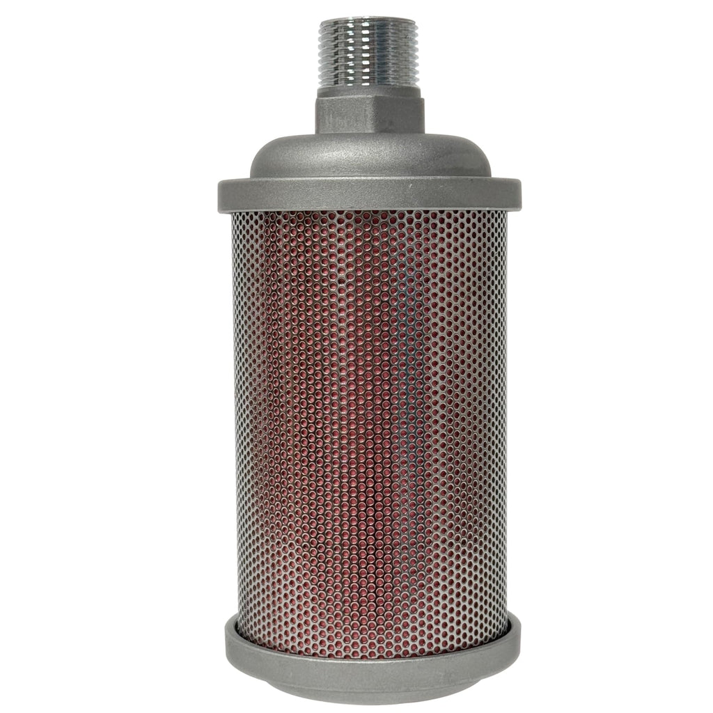 XY10 Air Compressor Muffle，Dryer Silencer 1" NPT，for Drying Machine Diaphragm Pump Exhaust Noise Reduction，XY-10 M10，Muffler Replacement Part X10