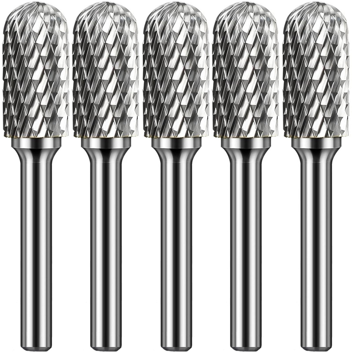 OSIDU Tungsten Carbide Rotary Burr Bit 1/4" Shank SC-5 Die Grinder Bits