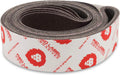 Red Label Abrasives 2 X 72 Inch 36 Grit Aluminum Oxide Metal Sanding Belts - Knife Sharpening Sanding Paper for Metal Working and Metal Finishing - Belt Sander Paper 6 Pack