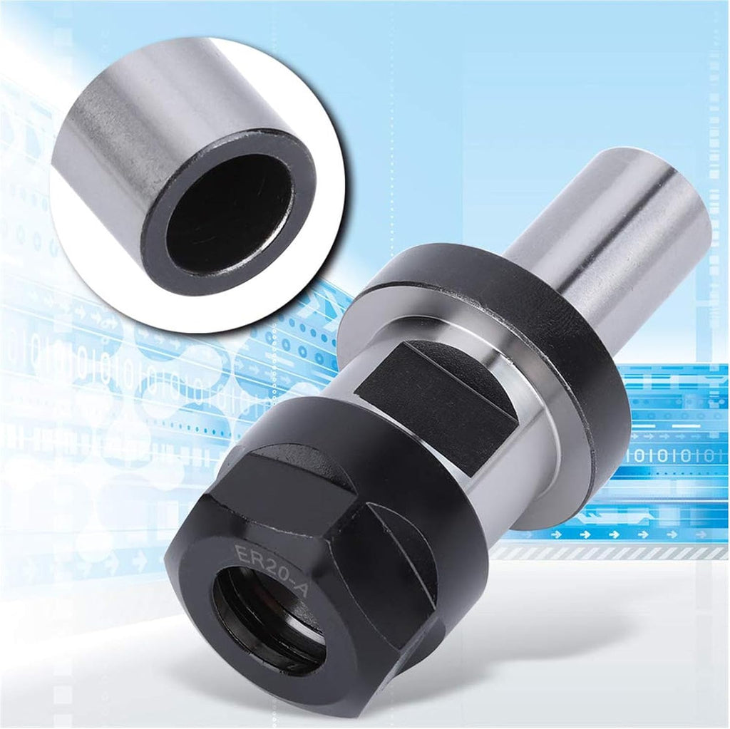 M12 R8 ER20 Chuck Kit, 4PCS CNC Milling Tool Holder