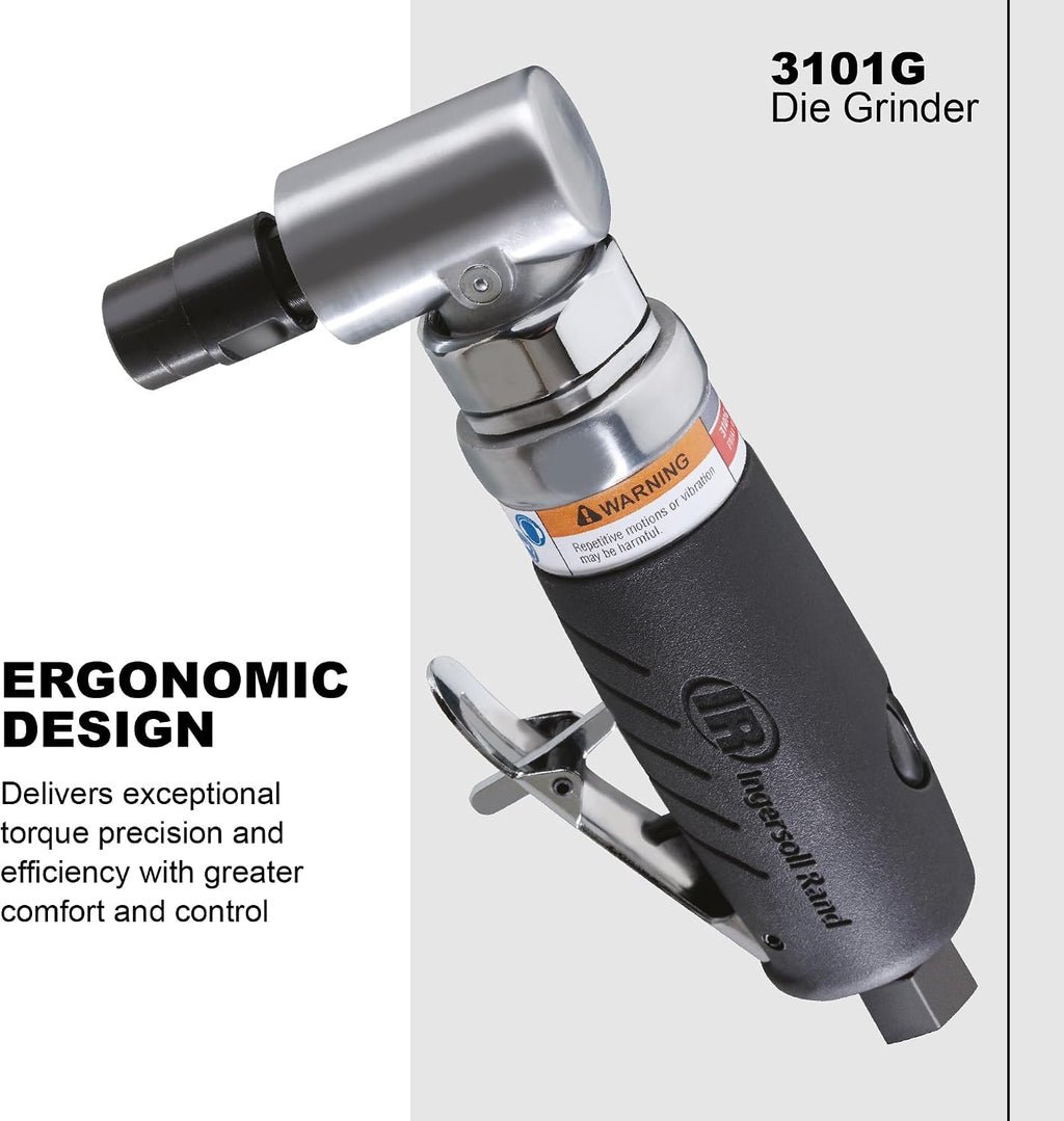 3101G Edge Series Portable 1/4-Inch Right-Angle Die Grinder with Lightweight Design