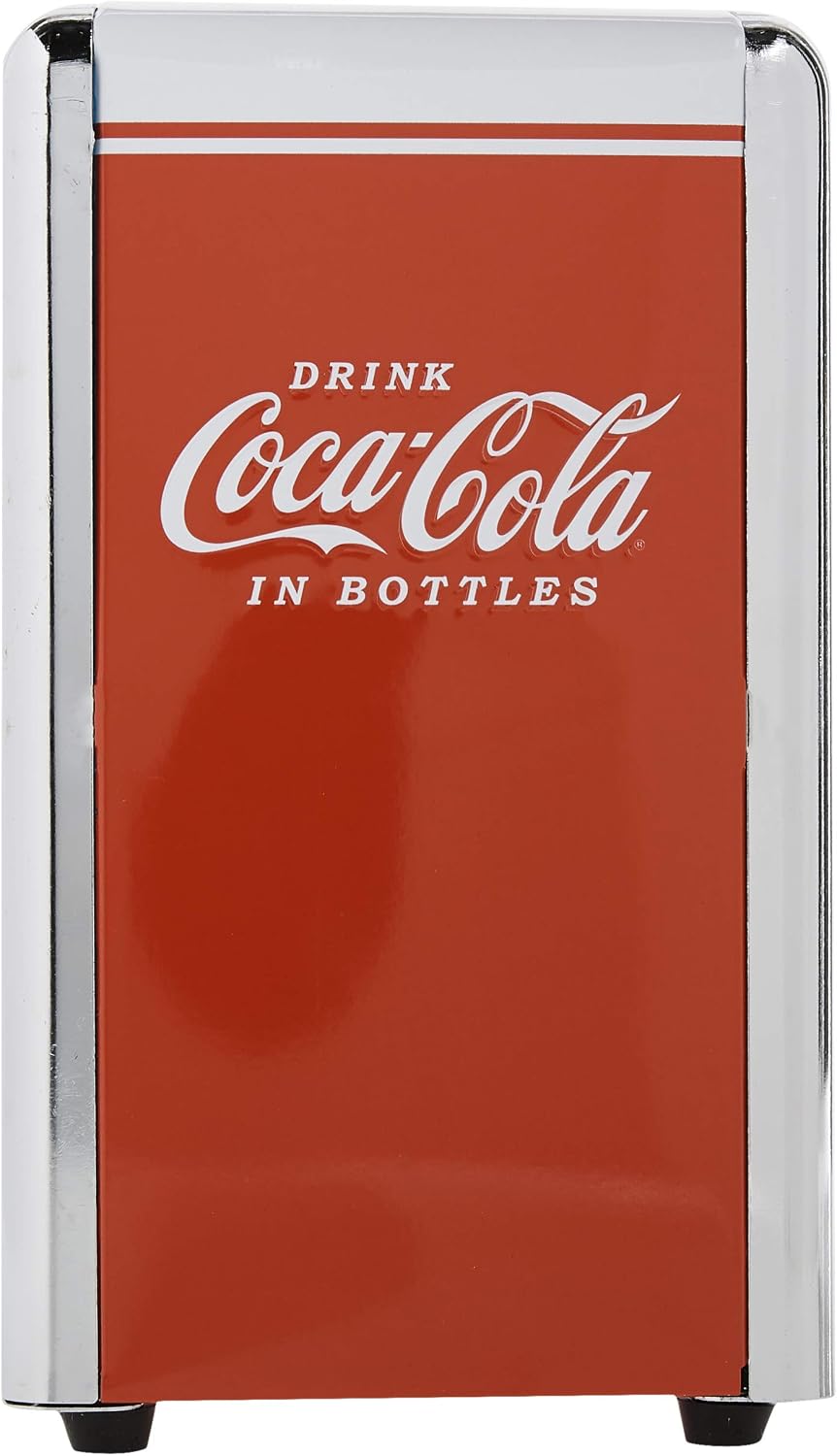 Coca-Cola CC342 Drink Coca-Cola Napkin Dispenser,Red,Small