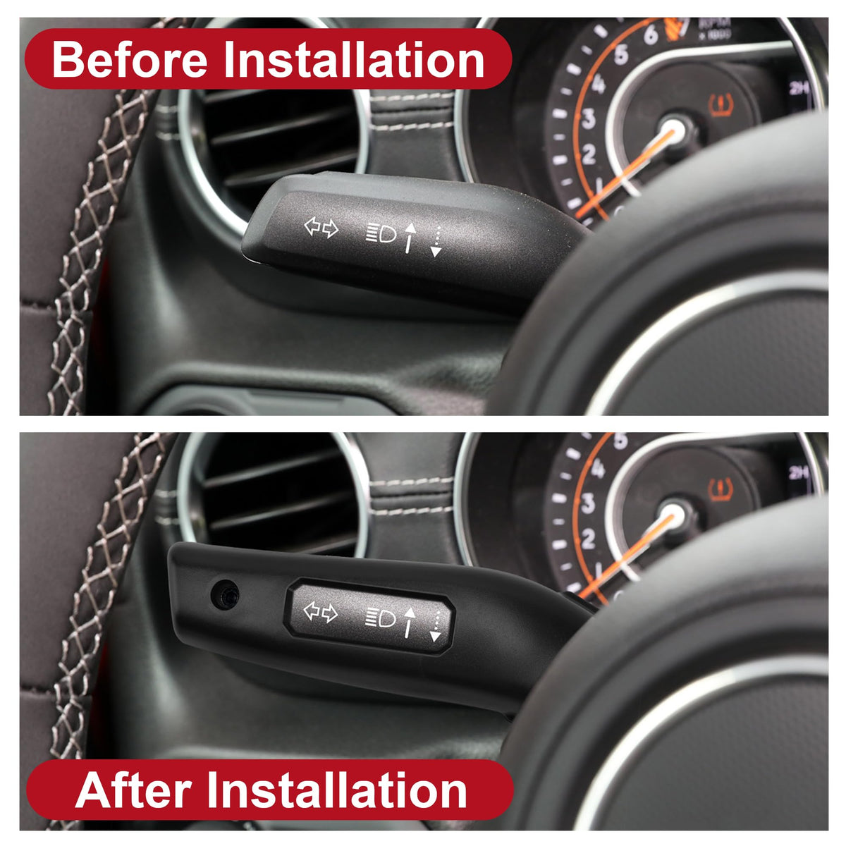 Turn Signal Lever Extension Blinker Switch Extension for Jeep Wrangler JL