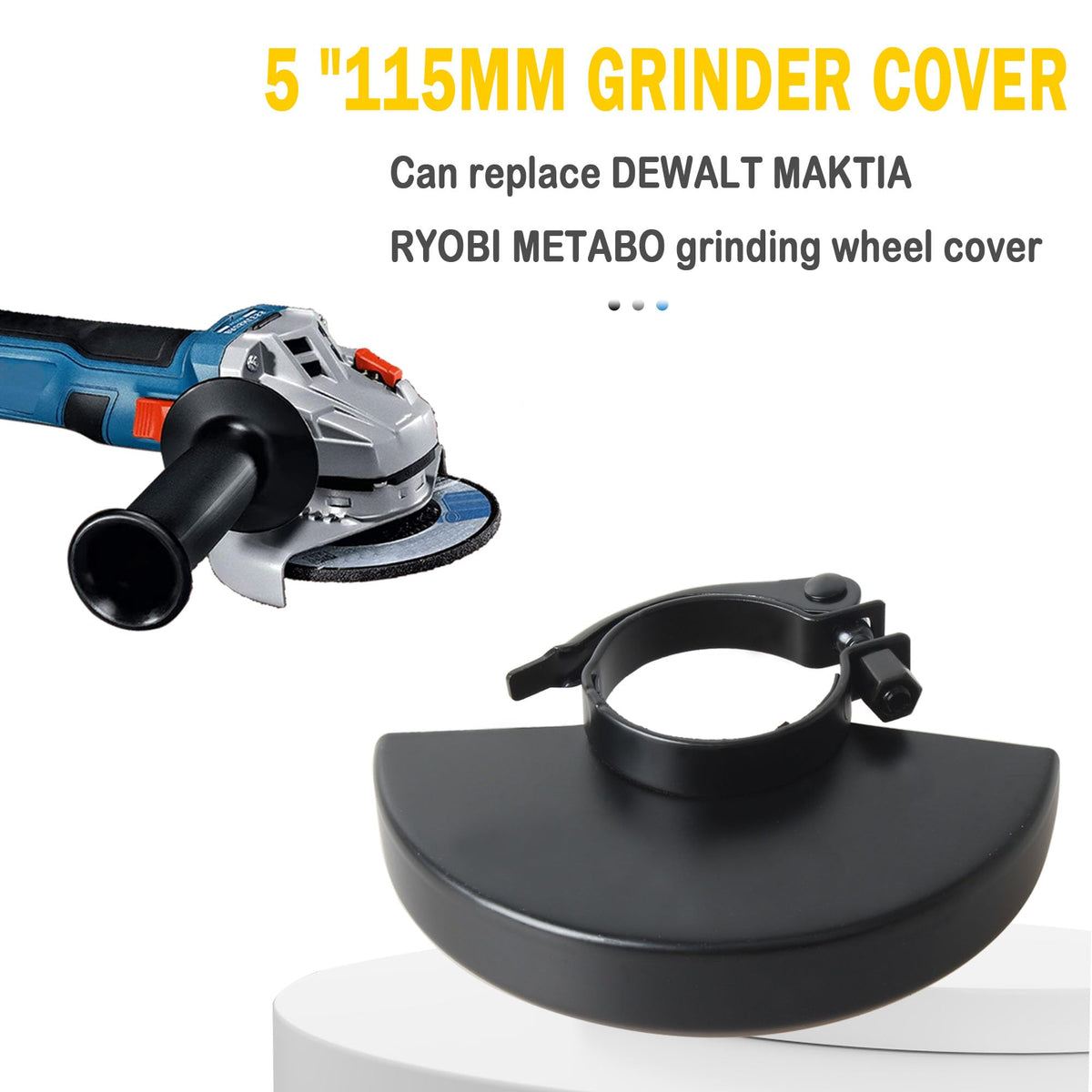 4-1/2 Inch Grinder Guard for DEWALT & Makita Angle Grinder(115mm)-1Pcs