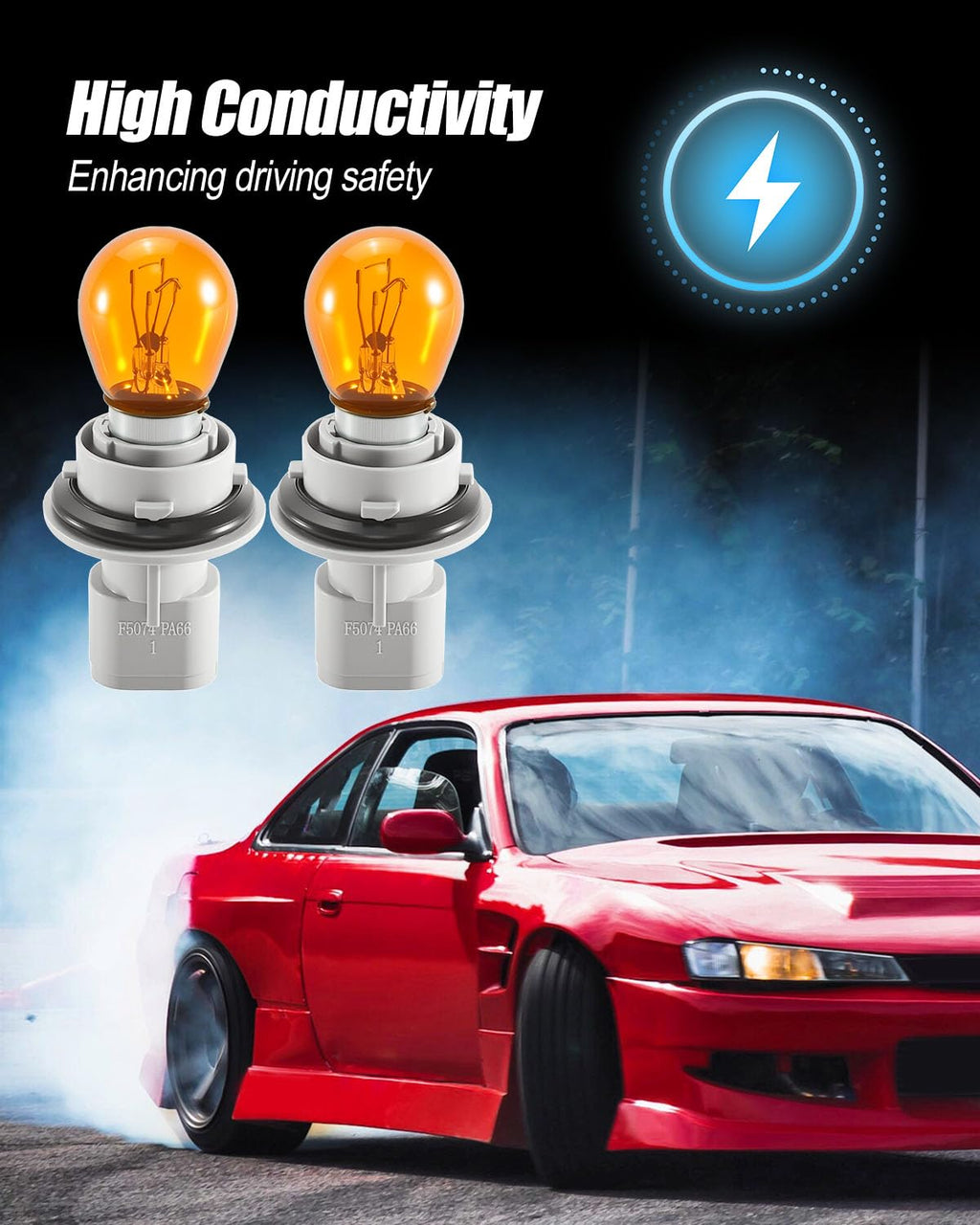 Turn Signal Lamp Socket Fit for Nissan Altima Frontier Pathfinder 2Pcs