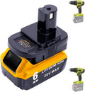 Biswaye DM18RL Battery Adapter Compatible with Ryobi 18V One+ Tools