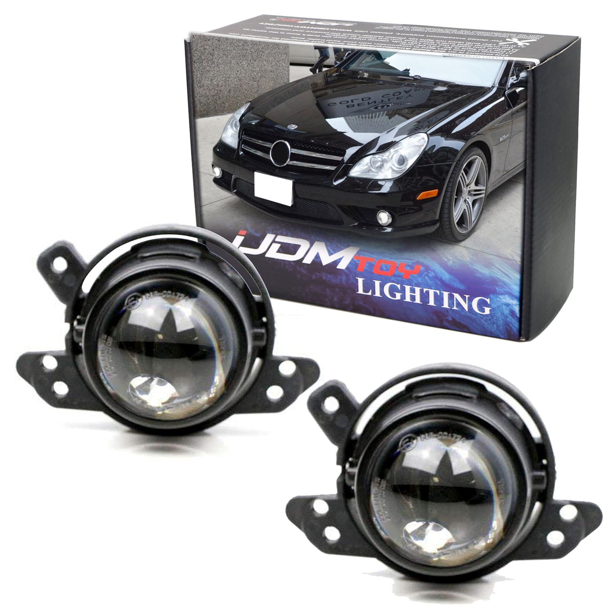 iJDMTOY Projector Lens Fog Light Kit For Mercedes B/E/M/S/CLS/GLK-Class