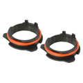 X AUTOHAUX H7 LED Headlight Bulb Retainer Holder for BMW E39 2pcs