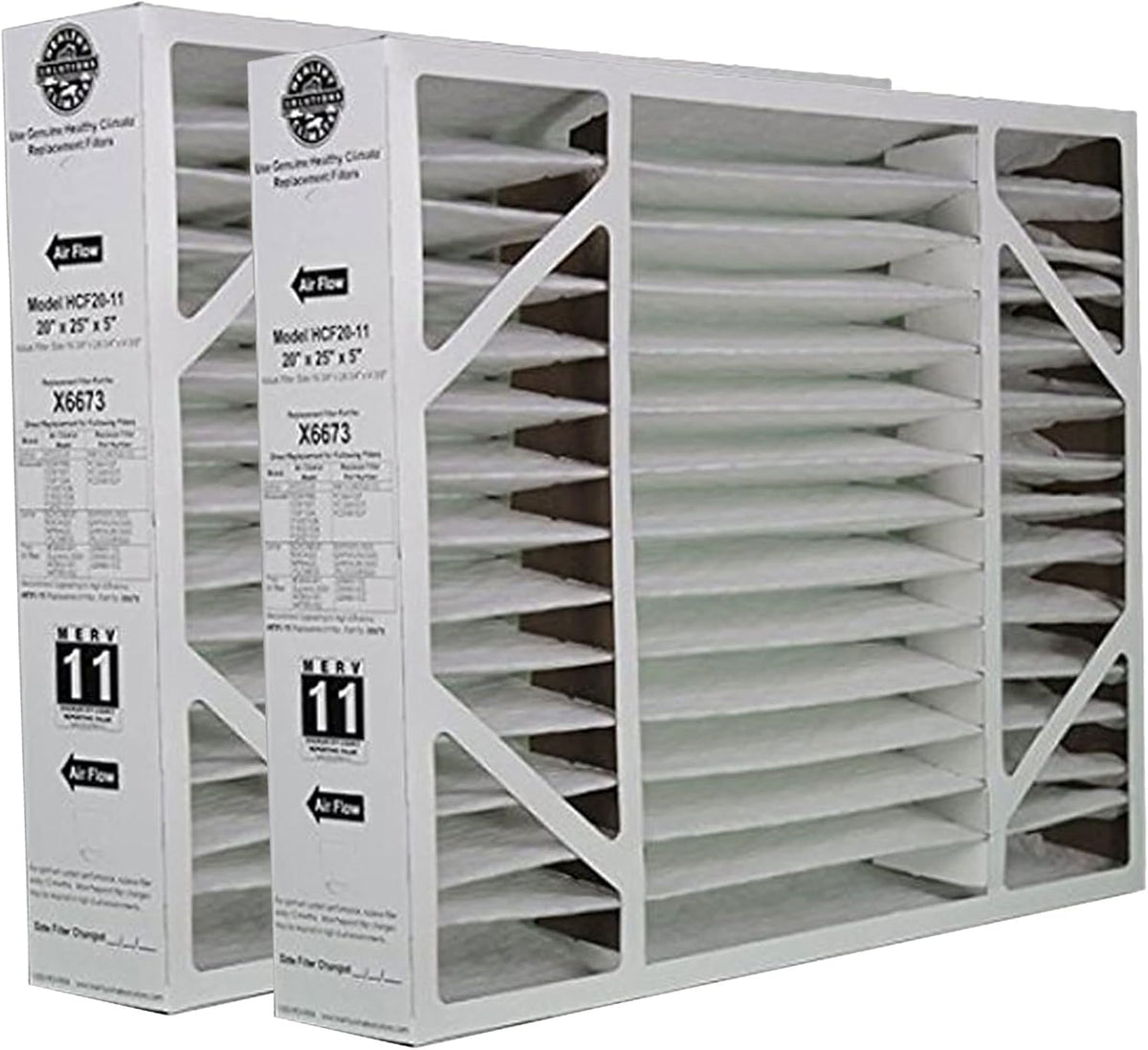 X6673 Healthy Climate HCF20-11 MERV 11 Filter Media (2 Pack)