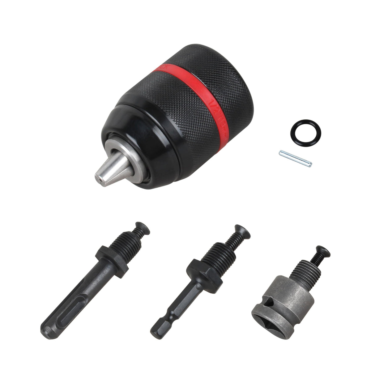 Zfegto Keyless Drill Chuck Compatible with Milwau-kee,Impact Wrench Adapter