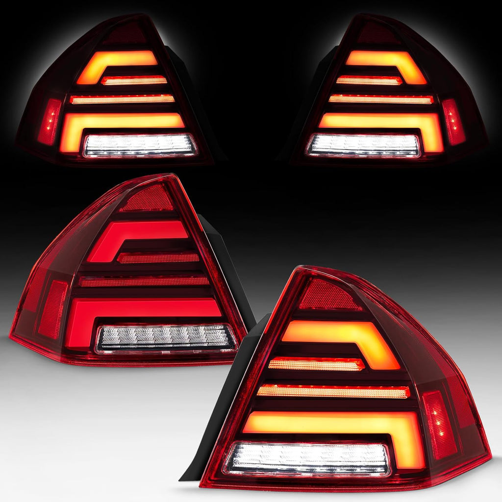 ELH LED SEQ DRL Tail Light Fit for 2006-2013 Impala/14-16 Impala Limited