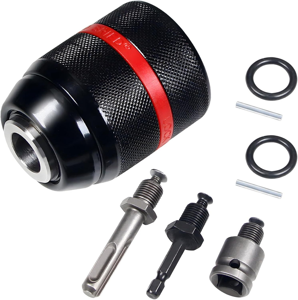 Keyless Drill Chuck for Milwaukee, 1/2-20UNF 1.5-13mm Self-Tightening