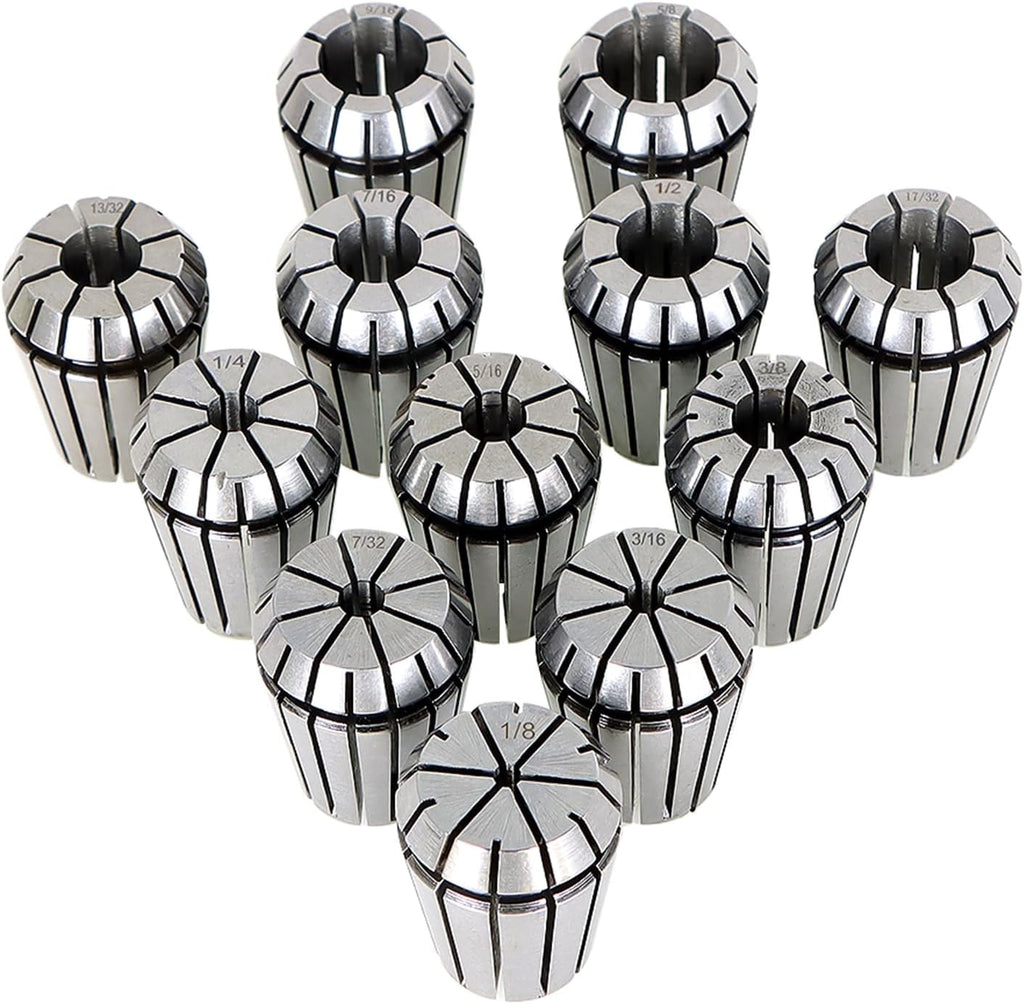 ER25 Spring Collet Set 12 Pcs ER-25 Collet Chuck
