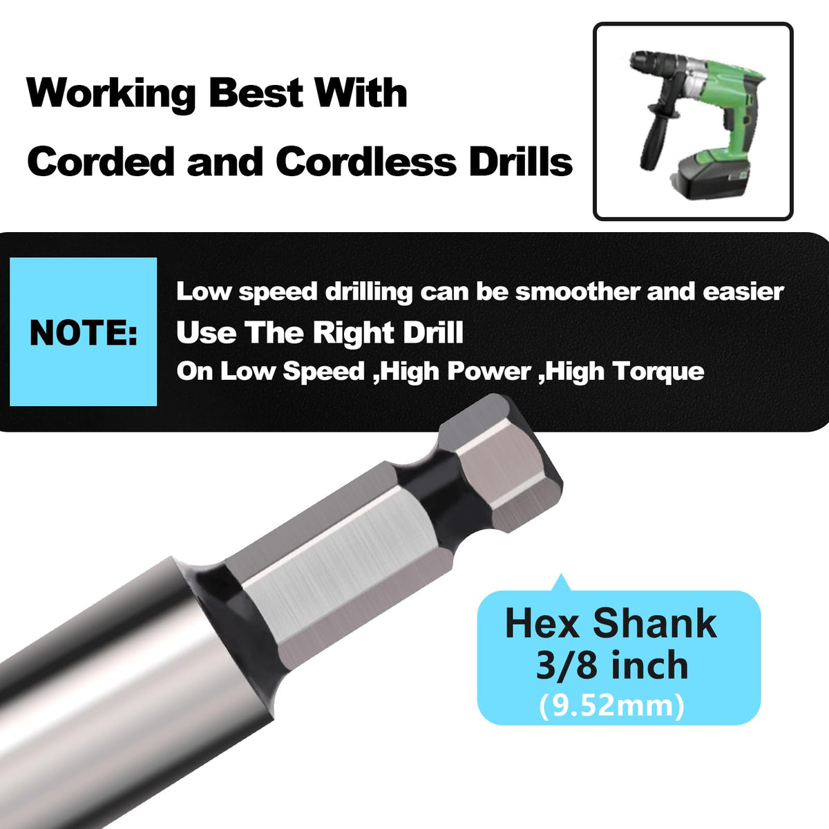 1" X 31.5" Auger Bit for Wood, 26x800mm Extra Long Auger Drill bit