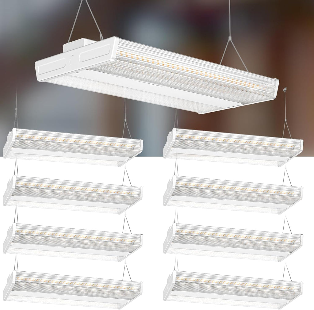 Lightdot 8 Pack 2FT 200W Diamond LED High Bay Light 28000LM [Eqv. 800W MH]