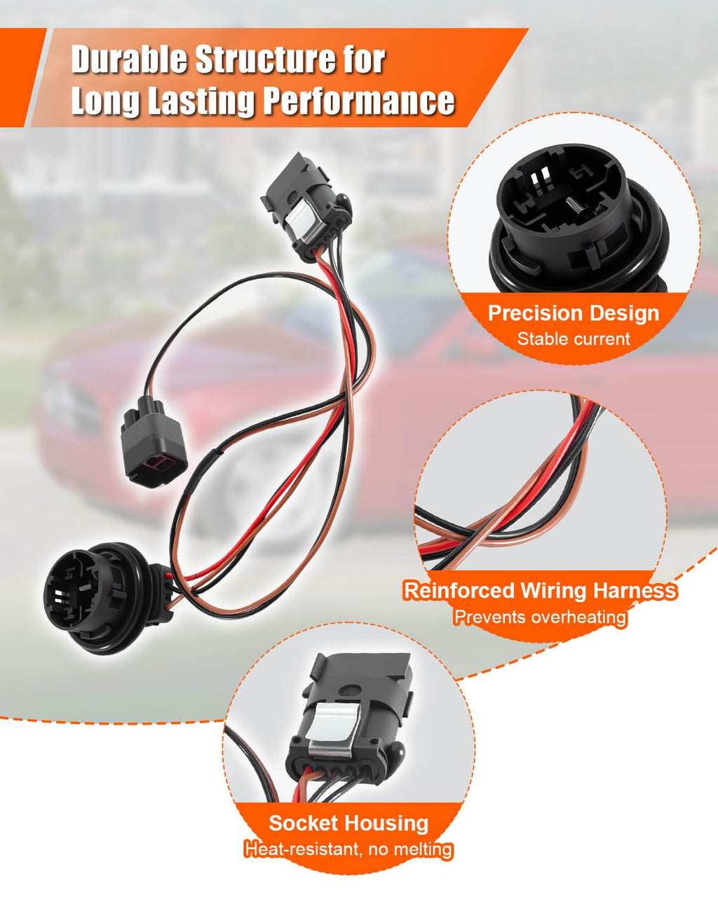 Headlight Lamp Harness Fit for Dodge Charger 2006-2010