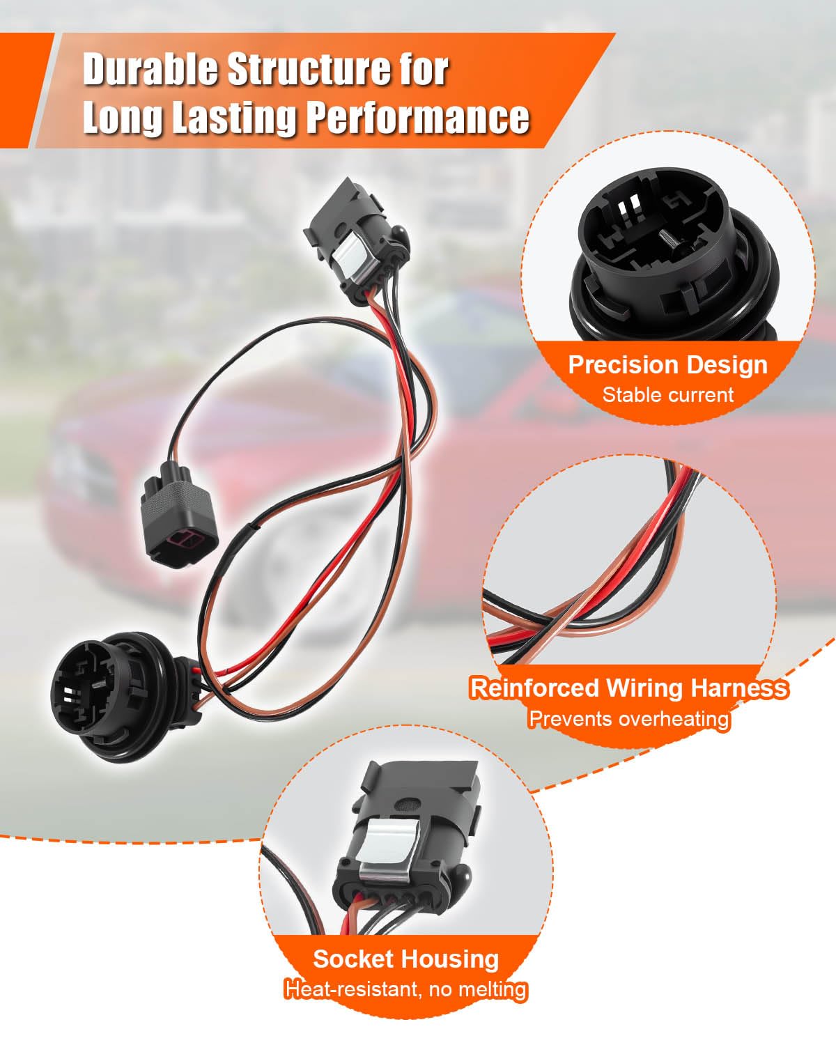 Headlight Lamp Harness Fit for Dodge Charger 2006-2010
