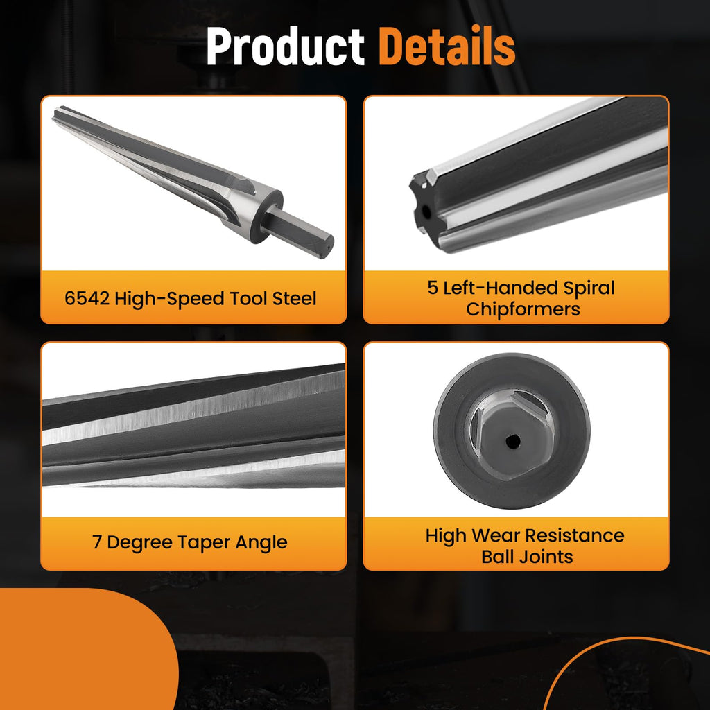 maXpeedingros 7 Degree Tapered Ball Joint Reamer