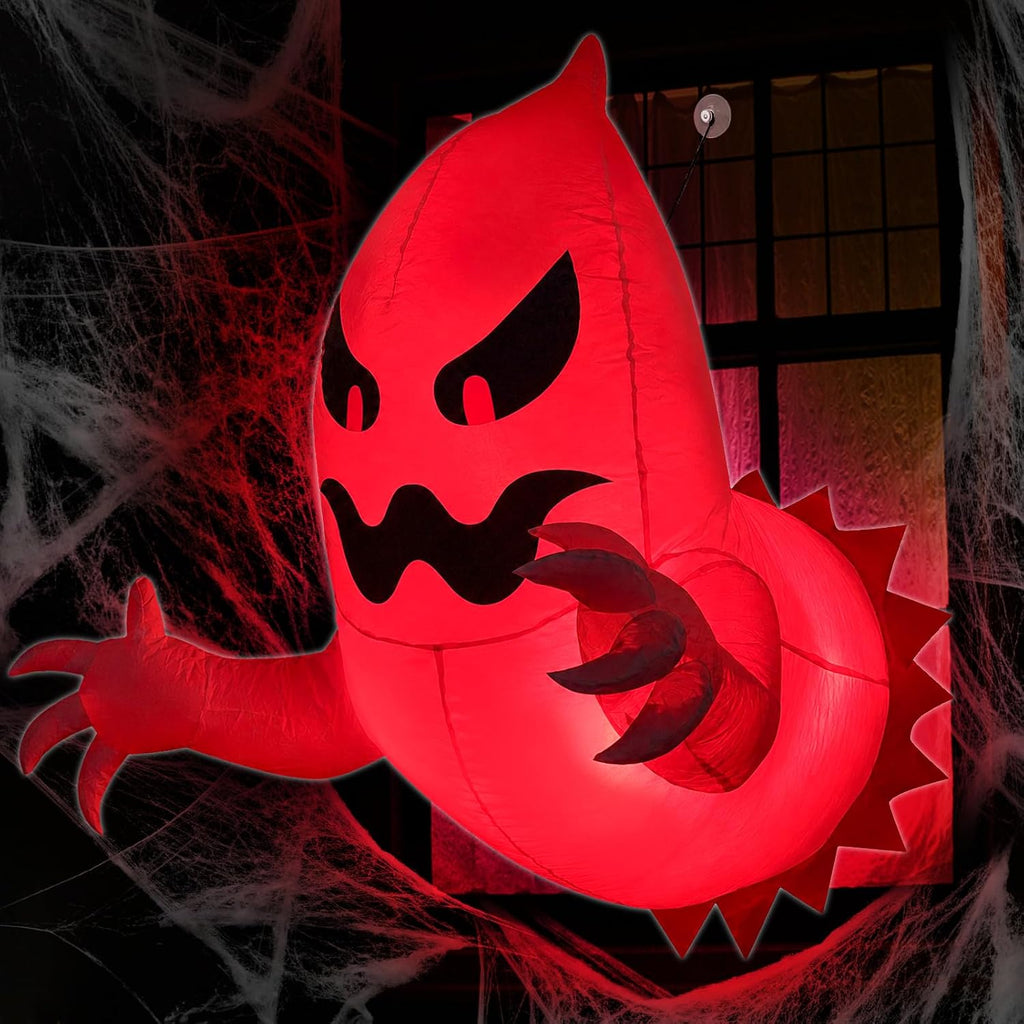 Halloween Decorations Outdoor Ghost Inflatables Broke Out from Window