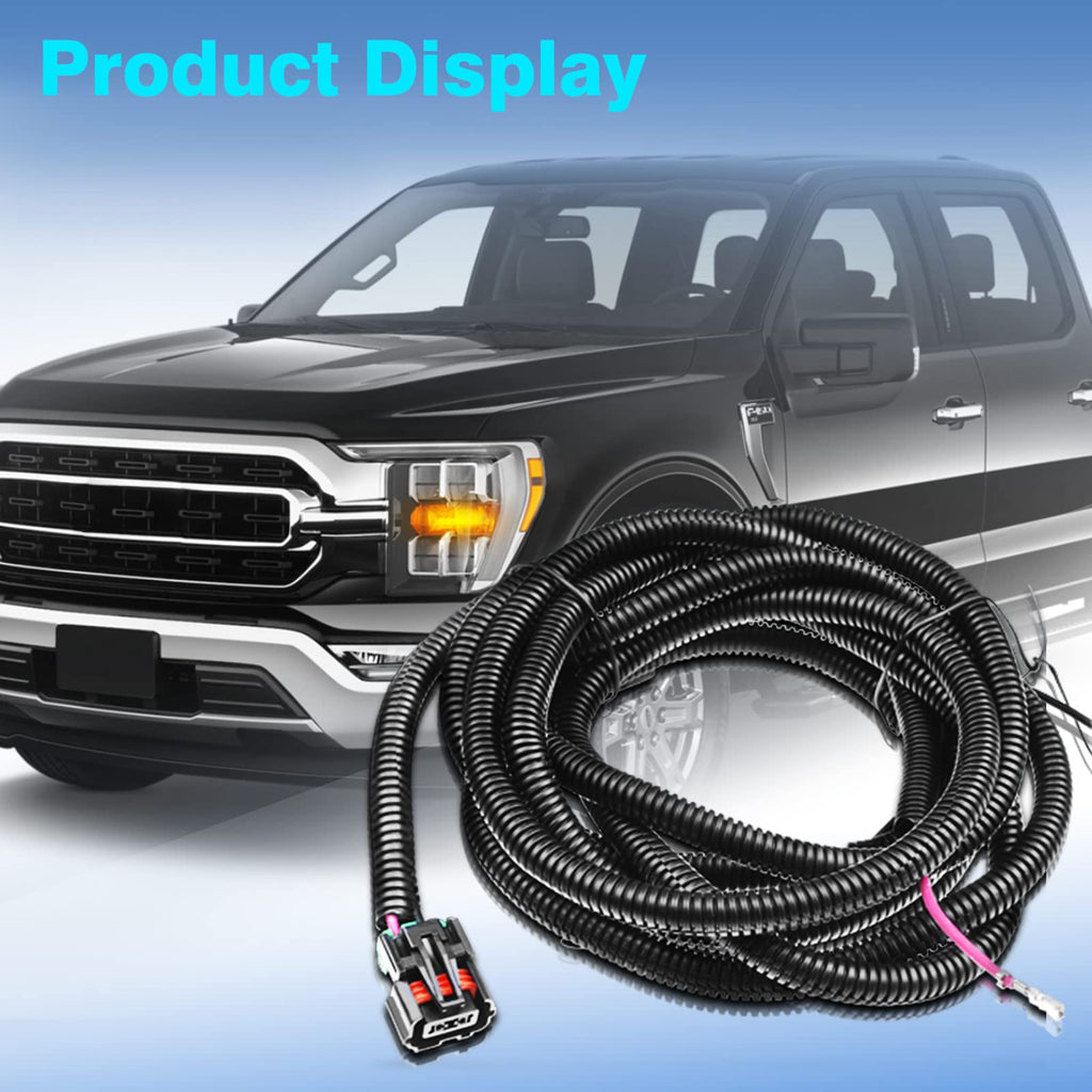 A-Premium Fog Light Wiring Harness Compatible with Chevrolet