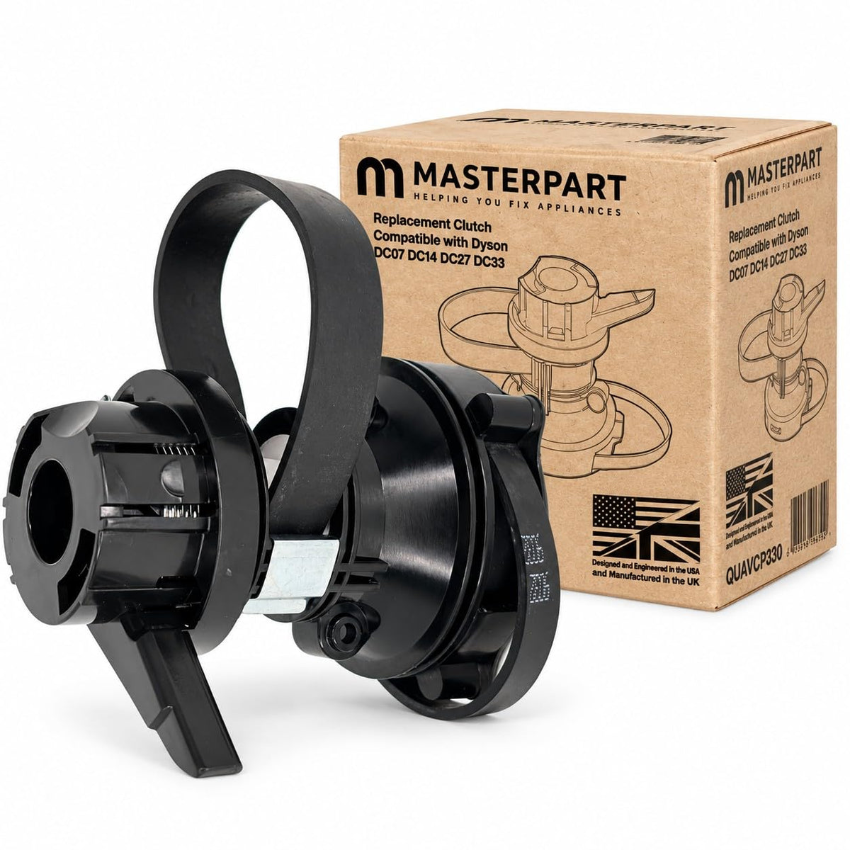 Masterpart Clutch Assembly to fit Dyson DC04 DC07 DC14 DC27 DC33 900252-04