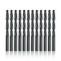 Drill America K High Speed Steel Split Point Drill Bit (Pack of 12), D/ASP Series