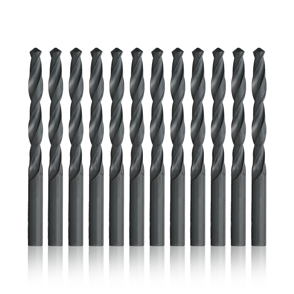Drill America DWDMM4.35P12 4.35mm High Speed Steel Drill Bit (Pack of 12), DWDMM Series