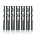 Drill America DWDMM4.35P12 4.35mm High Speed Steel Drill Bit (Pack of 12), DWDMM Series