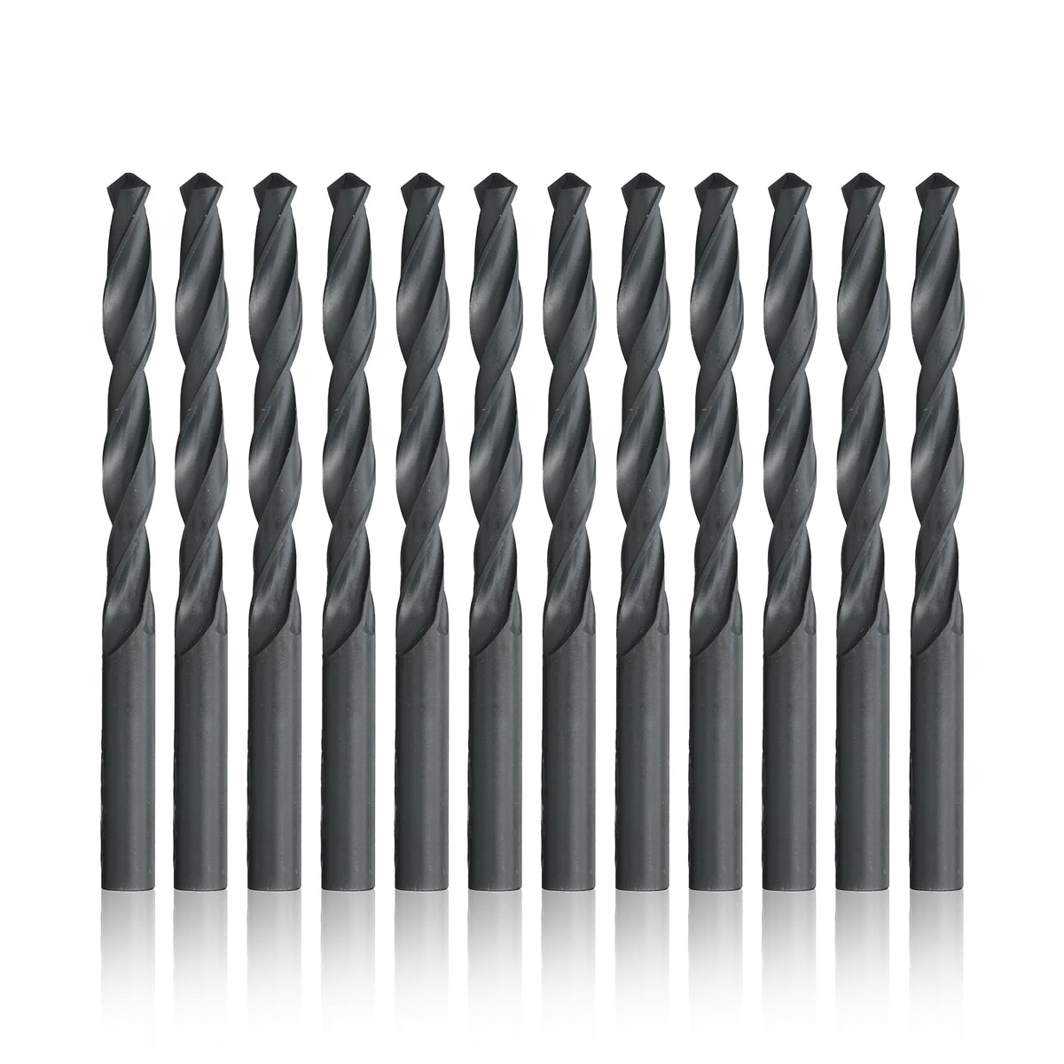 Drill America DWDMM4.35P12 4.35mm High Speed Steel Drill Bit (Pack of 12), DWDMM Series