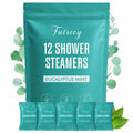 Shower Steamers Aromatherapy 12 Pack, Eucalyptus & Mint, Stocking Stuffers