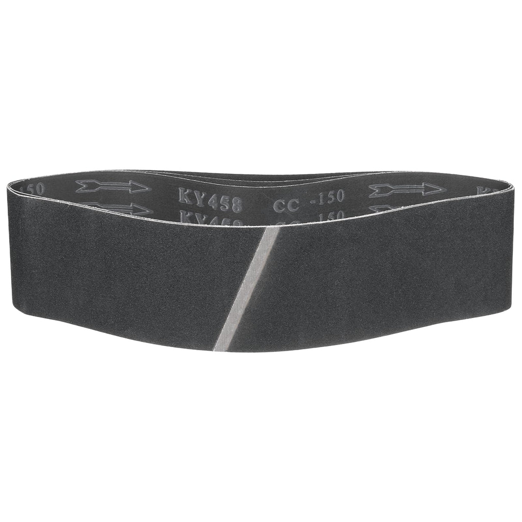 CoCud 4 x 36 Inch Sanding Belt 150 Grit Silicon Carbide 3 Pcs