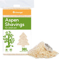 Aspen Shaving Hamster Bedding: 30L Absorb Odors & No Dust