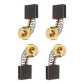 CB203 Carbon Brushes with Spring, compatible with M-akita CB-204, CB202, CB200 191953-5 191957-7 Angle Grinder (4 PCS)