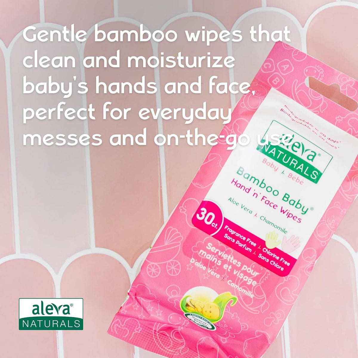 Hand and Face Wipes for Kids, Wet Wipes for Face, Hands and Body, Natural and Organic, Extra Strong and Ultra Soft
